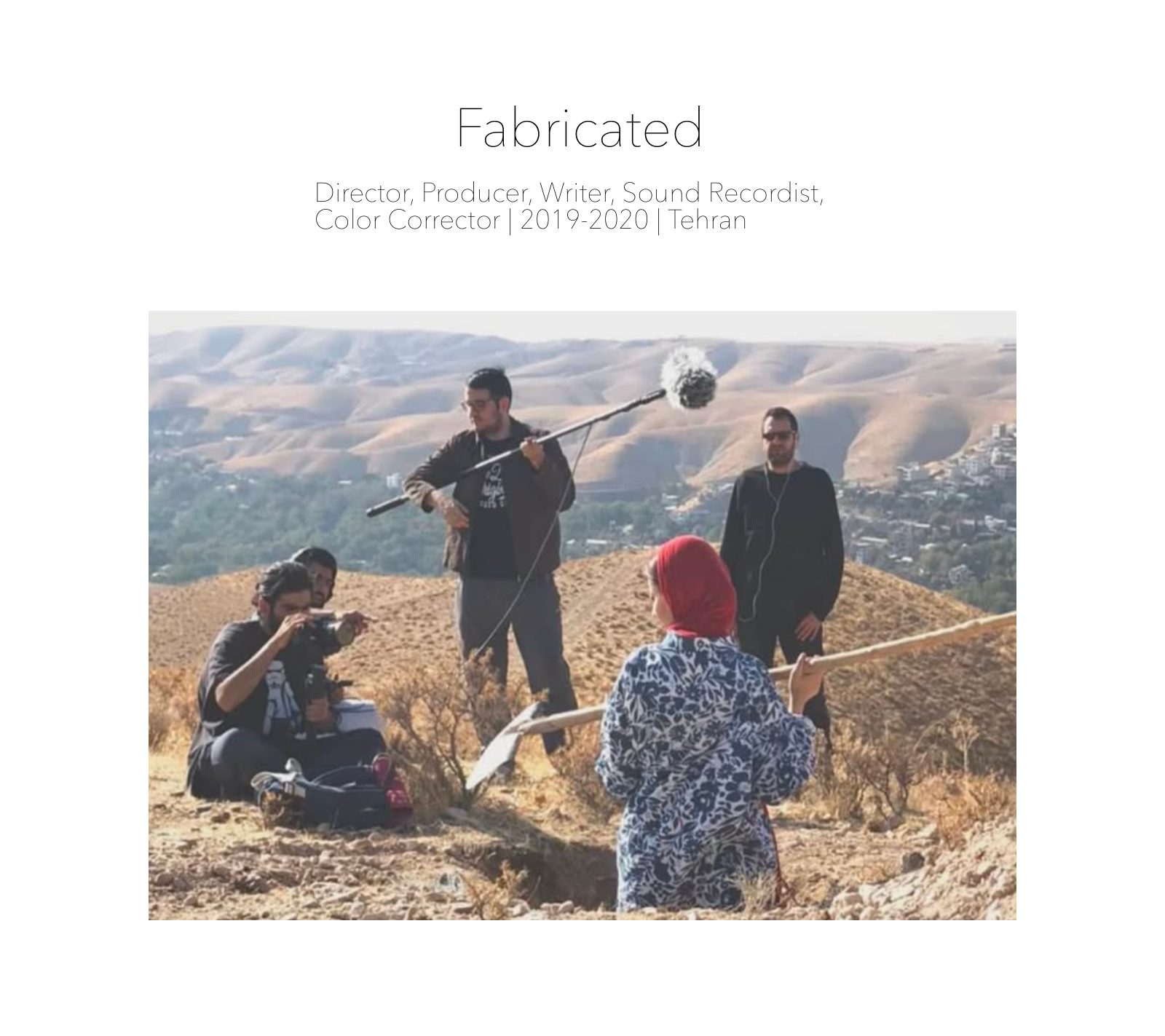 Fabricated — page 1