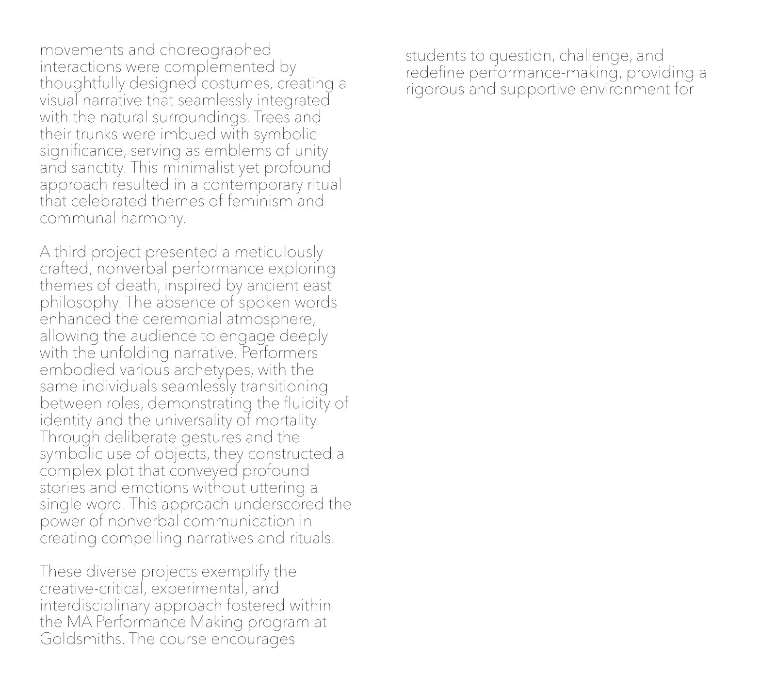 MA Performance Making — page 16